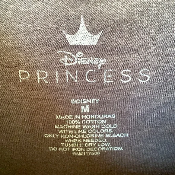 Disney Princess The Little Mermaid Metallic Graphic T-Shirt - Size Medium - NWT - Picture 3 of 3
